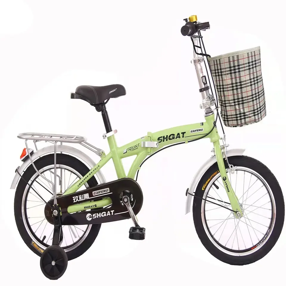 새로운 패션 핫 세일 공장 가격 저렴한 어린이 자전거 접이식 자전거 어린이 소형 무거운 자전거 8-15 년