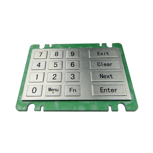 Robusto metallo industriale ATM numerico chiosco atm tastiera con 16 tasti piatti