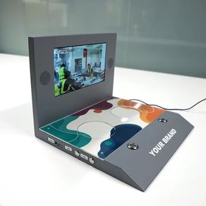 Neues Design Interaktiver Touchscreen Tabletop Digital Signage Display Stand mit LED und Ladung - Product Image 6