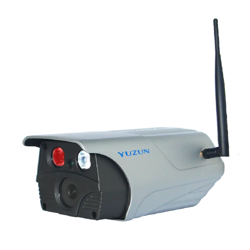 Kamera CCTV 4MP, produk pengawasan 4MP Mic tanam IP66 nirkabel IP kamera CCTV HD casing logam dalam dan luar ruangan, kamera pengawas jaringan Wifi peluru