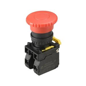 T2-E4 22mm acil durdurma anahtarı 6A maks. Akım IP65 seviyesi 2NO anahtar kombinasyonu - Product Image 2