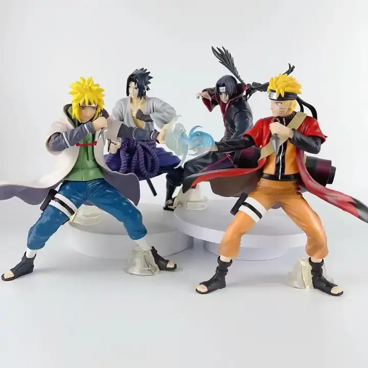 Atacado Alta Qualidade Narutos Anime Action Figure Battle Mode Narutos Itachi Sasuke Ação Bonito Figura Brinquedo