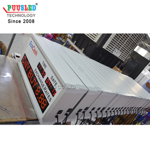 บอร์ดอัตราแลกเปลี่ยนสกุลเงินดิจิทัล LED ขนาด1.0นิ้วดีไซน์ใหม่สำหรับใช้ในอาคารสนามบินธนาคารร้านค้าปลีกที่มีหน้าจอแสดงสีแดง - Product Image 4