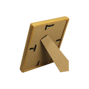 Temperli cam ile doğal meşe ahşap fotoğraf kolaj çerçeve, Modern basit 6x8 ahşap çerçeve 5x7, duvar çerçeveleri - Product Image 2