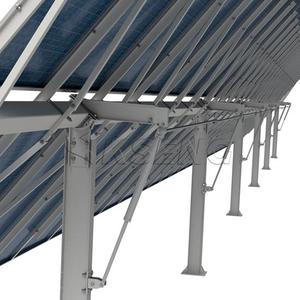 Kseng Um Eixo Suporte De Rastreamento Solar <span class=keywords><strong>GPS</strong></span> Dispositivo Pv Rastreador Solar De Eixo Único