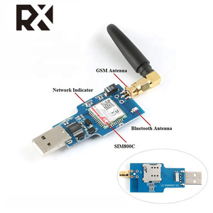 TZ大功率天线四频GSM GPRS SIM800C Ble短信收发USB到GSM模块 - Product Image 1