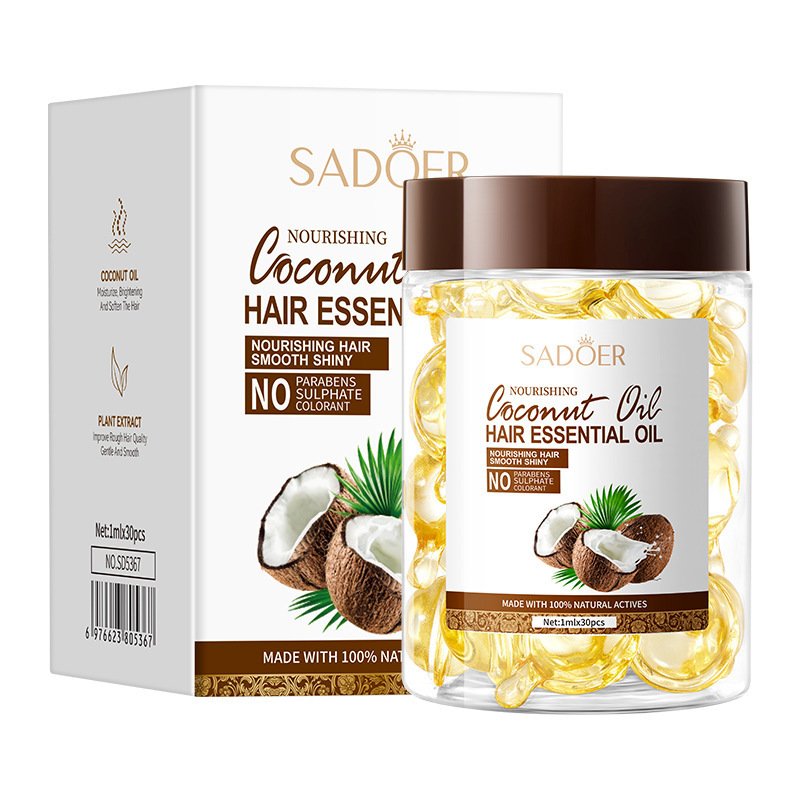 Huile essentielle pour cheveux