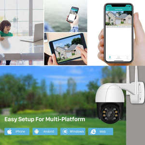热销2mp 3mp 5mp IP摄像机Ip Ptz Wifi外置32G 128gb sd卡快速安装圆顶安全迷你摄像机 - Product Image 2