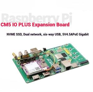 <span class=keywords><strong>Raspberry</strong></span> <span class=keywords><strong>Pi</strong></span> CM5 <span class=keywords><strong>IO</strong></span> Plus scheda di espansione USB 6 vie con 5 v4.5a PoE Gigabit SMD pacchetto Linux sistema operativo
