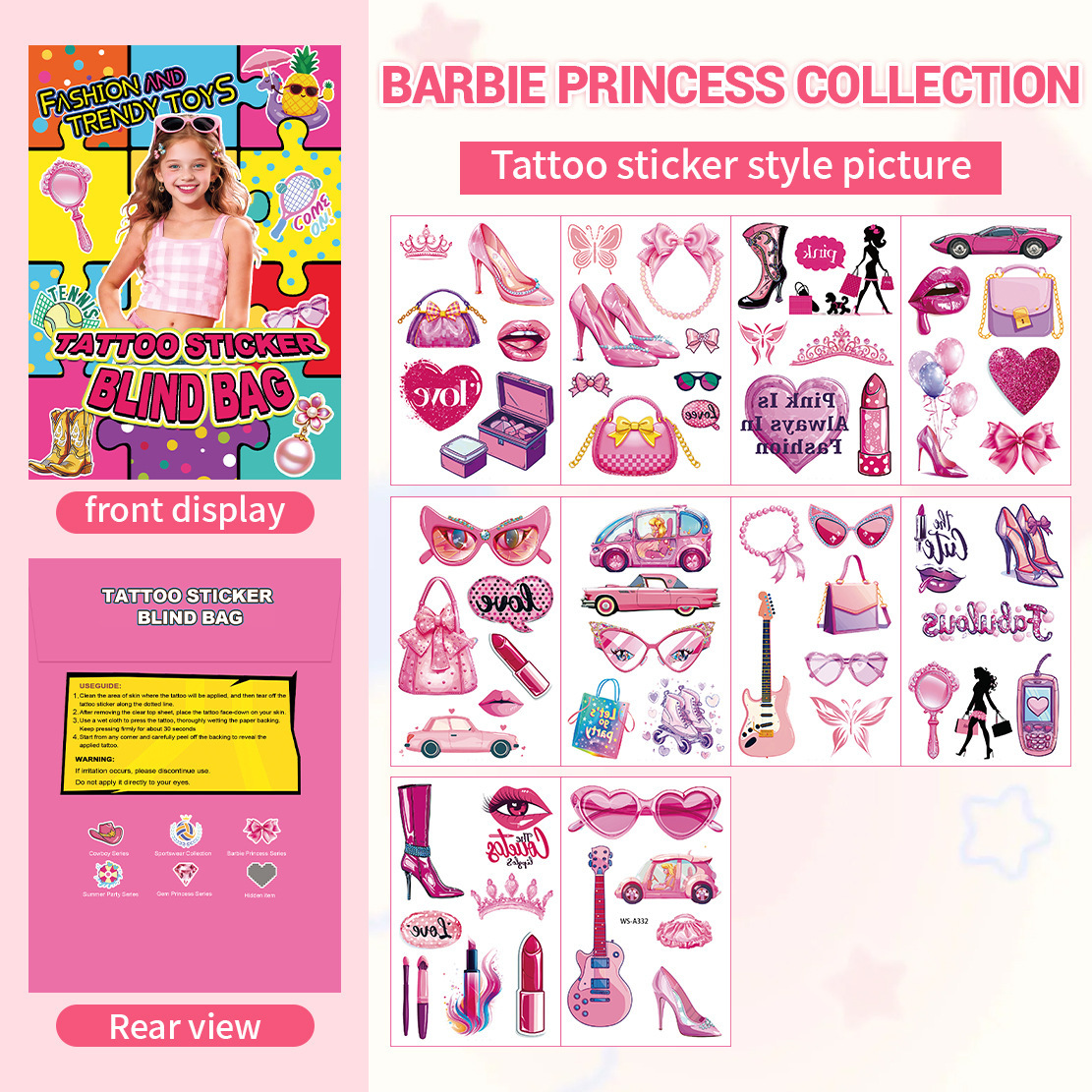 Barbie Princesa WS-A323-A332