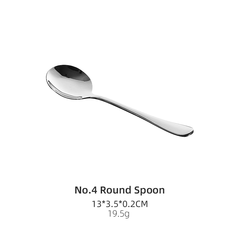No.4 Round Spoon