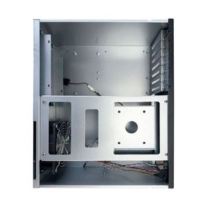 Chasis de servidor de escritorio Industrial de precio barato, placa base MATX 1U con Flex PSU PC, chasis de servidor de 1U en Stock