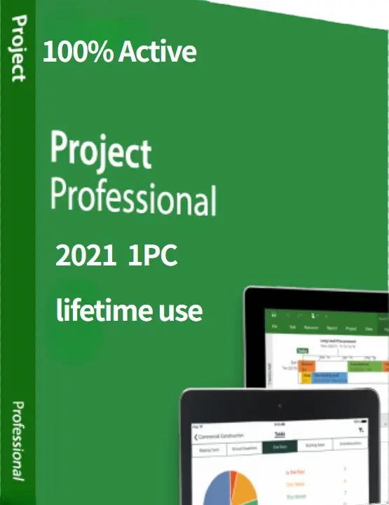 Projeto Profissional 2021 100% Licença Profissional de Projeto Digital Online Key Office 2021 24 horas por e-mail