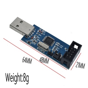 Resmi USBASP USBISP AVR programcı USB iss USB ASP ATMEGA8 ATMEGA128 destek Win7 64