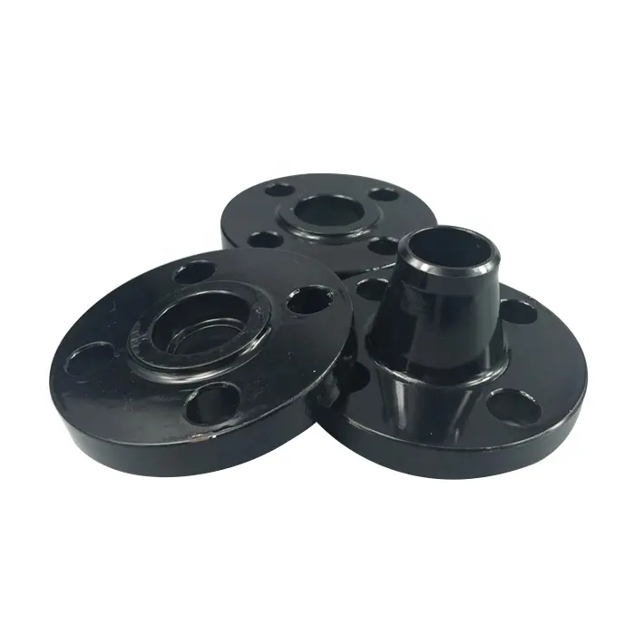 Ansi classe 150lbs aço carbono a105 solda pescoço flange deslizamento sobre flange