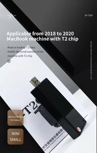 BY-T200 Macbook M1 A2681 A1286 чипы программатор мини-машины диагностические инструменты Наборы для резервного копирования записи серийный номер T2 считывания записи - Product Image 5