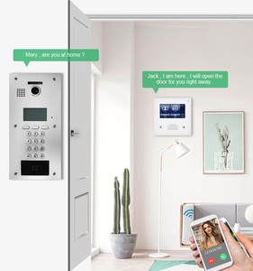 4.3 inç wifi video interkom commax interkom çok daire görüntülü kapı telefonu interkom kapı - Product Image 3