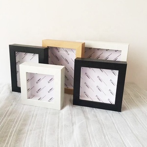 6x6 8x8 10x10 Inch Wood Shadow Box <strong>Frames</strong> with Plexiglass Facing Square Plastic Pattern Inner Depth 2/3/5/<strong>6</strong>/<strong>9</strong>/12cm Glass