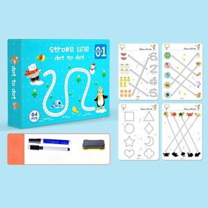 ของเล่นฝึกวาดรูปสำหรับเด็กปฐมวัยอุปกรณ์ฝึกวาดเส้นปากกาควบคุมด้วยมือ - Product Image 5