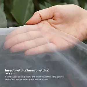 Red de insectos agrícolas de primera calidad, protección de verduras y frutas, malla de insectos de invernadero confiable, red multifuncional para Control de plagas