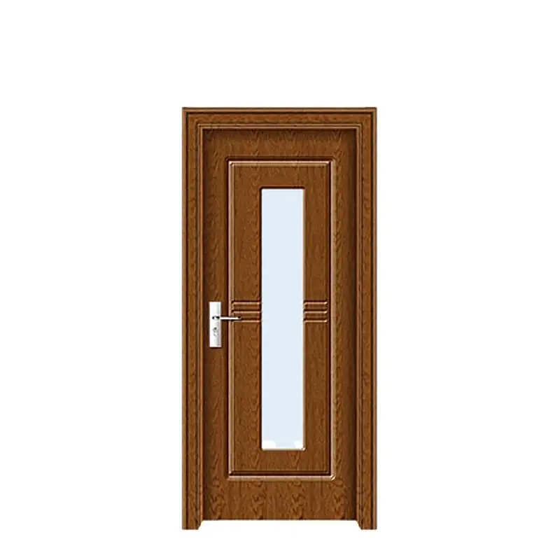 Porte in legno a prezzo diretto del produttore porte interne in PVC insonorizzate con rivestimento in pellicola solida con telaio