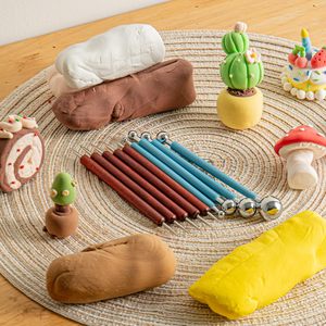 เครื่องมือปั้นจุดดินเหนียว9ชิ้นเครื่องมือทำจุดสำหรับงานจิตรกรรมมันดาลาเครื่องมือปั้นสองทาง - Product Image 5