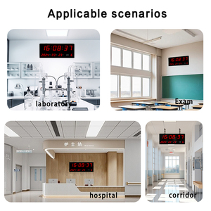 Display a Led a 7 segmenti da 0.4 pollici Display digitale orologio da parete a 2 cifre - Product Image 5