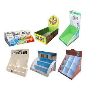 Safeka de papel personalizado de la caja de visualización con gancho de cartón al por menor soporte de exhibición de la joyería pendiente gancho soporte - Product Image 5