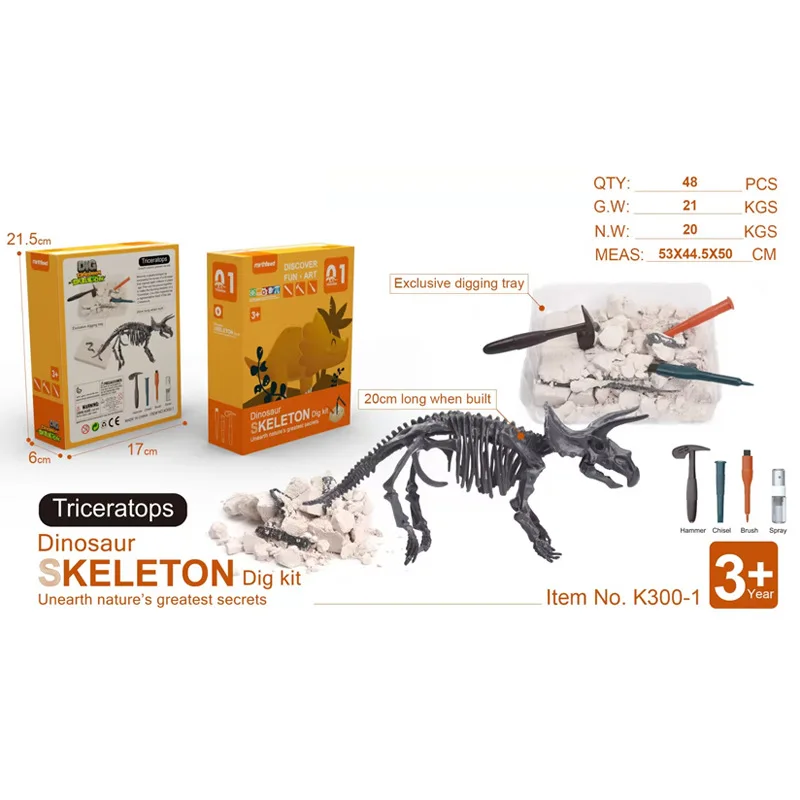 K300-1 Arqueología de Dinosaurios