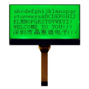 COG Manufactures 2,2 Zoll grüne LED-Anzeige 12864 Auflösung Anzeige JHD12864-G1558PFG-Y - Product Image 3