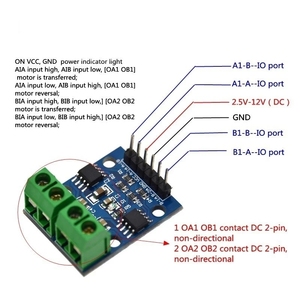 Per Arduino L9110S H-bridge motore Stepper Dual DC motore Stepper motore Driver scheda scheda modulo L9110 - Product Image 3