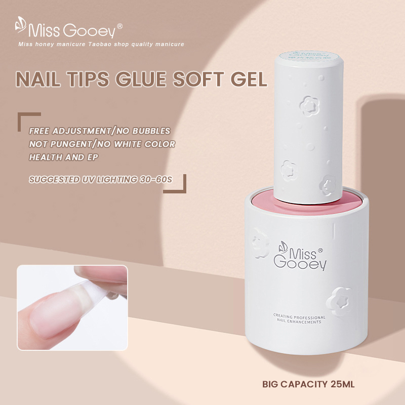 COLLE GEL SOFT POINTES À ONGLES