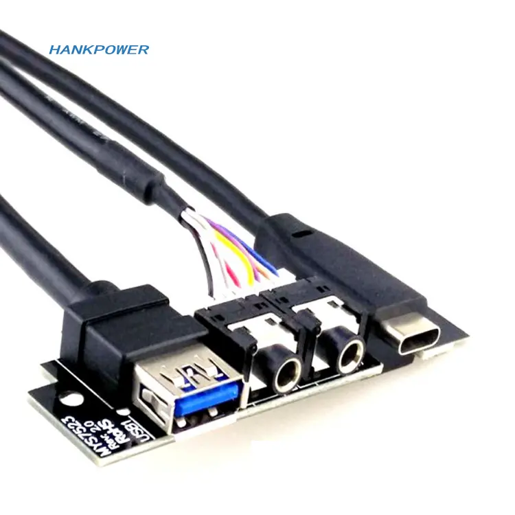 Высококачественный мини-ПК корпус PCB USB3.0/Hd аудио/Type C 3,0 компьютерная Передняя панель USB кабель для передачи данных