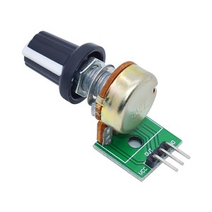 10K resistance potentiometer module adjustable resistance module single-turn adjustable <strong>analog</strong> <strong>output</strong> <strong>0</strong>-5V <strong>voltage</strong> - Product Image 2