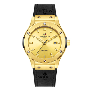 Eccellente commercio all'ingrosso nuovo Design rotondo in acciaio inox caso impermeabile di lusso classico orologio per le donne