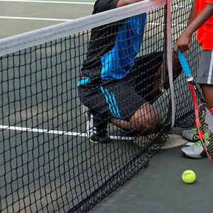 Voleybol Badminton Pickleball uygulama için taşınabilir 42 'x 3.5 'tenis kortu ekipmanları
