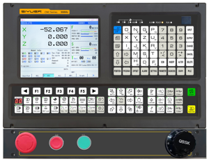 Erweiterte CNC-Steuerung 998Mc 3-Achsen-CNC-Frässteuerung mit G-Code SPS-Makro Programmierung ersetzen Mitsubishi CNC-Controller m80