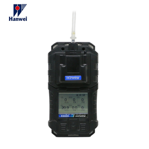 Ex ia-detector de 6 gases T4 Gb IP67, CO O2 H2S NH3 CO2, alarma multi gas con niveles de alarma ajustables y valor de calibración de rango - Product Image 2