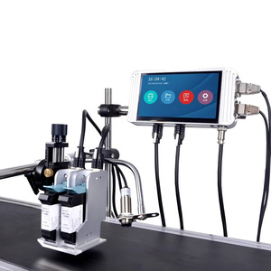 Online-Tij-Drucker Hochgeschwindigkeits-Industrie-Thermo tinten strahl drucker Codierung zum Drucken von Datum Los Barcode-Codierer - Product Image 5