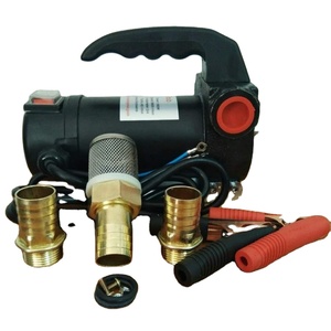 12v 24ボルト電気オイル燃料ミニ油圧電気ギアポンプ食用油用オイルトランスファーポンプ - Product Image 1