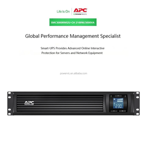 APC Schneider SMC3000RMI2U-CH APC UPS 3KVA/2.1KW raf montajı 3KVA APC akıllı UPS ev için akıllı elektrik kesintisi koruması - Product Image 2
