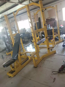 Hot Models Smith <strong>Squat</strong> Rack Comprehensive Fitness Exercise Machine Home Gym Equipment <strong>Front</strong> Open Full Rack for Club - Product Image 3