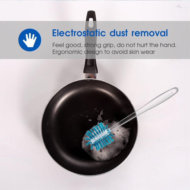 Plastic Long Handle Clean Water Bottle Brush Cleaning Bottle Scrub Kitchen Insulation Cup Brush