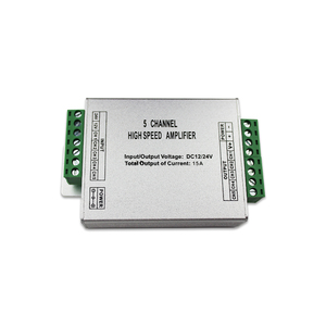 DC12V 24V 15A 5-канальный PWM RGBCT WW светодиодный ретранслятор усилитель пульт дистанционного управления для RGBWW света - Product Image 1