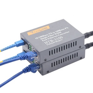 Net-Link HTB-3100 tek mod Fiber ortam dönüştürücü RJ45 SC konnektör için FTTH 4G 3G GSM ağları - Product Image 6