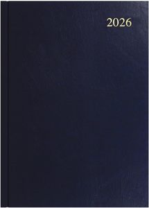 <span class=keywords><strong>Collins</strong></span>-essential-2026 12 tháng lịch năm kế hoạch tuần để xem nhật ký A4 da màu xanh đậm dập vàng (ESSA43.65-26) - Product Image 2