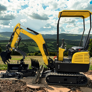 Kylin Mini Máy Xúc Với Có Thể Thu Vào Theo Dõi Bốn-Trong Một Xô Ngón Tay Cái Clip Tốc Độ Điều Chỉnh Cho Cơ Giới Trồng - Product Image 2