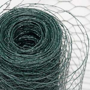 Malla de alambre de pollo Hexagonal recubierta de PVC galvanizado de alta resistencia Red de alambre de aves de corral trenzada normal - Product Image 1
