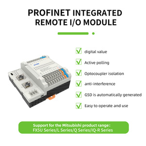 Prezzo all'ingrosso 16 input e output digitale modulo IO remoto CC-Link cioè campo base Plc Controller di programmazione - Product Image 3