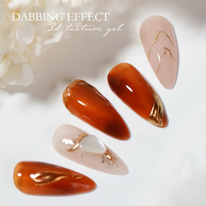 Kết cấu gel <span class=keywords><strong>3D</strong></span> trong suốt bán rắn đúc khắc điêu khắc cọ xát ngâm tắt gương bột không lau mô hình Nail Art Gel - Product Image 3